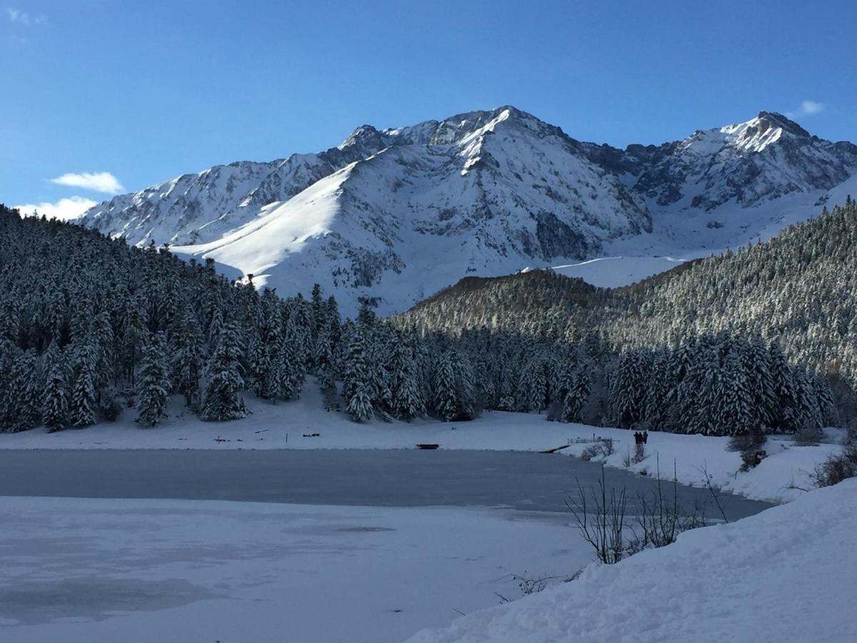 Gite Chaleureux Au Lac De Payolle Campan Buitenkant foto