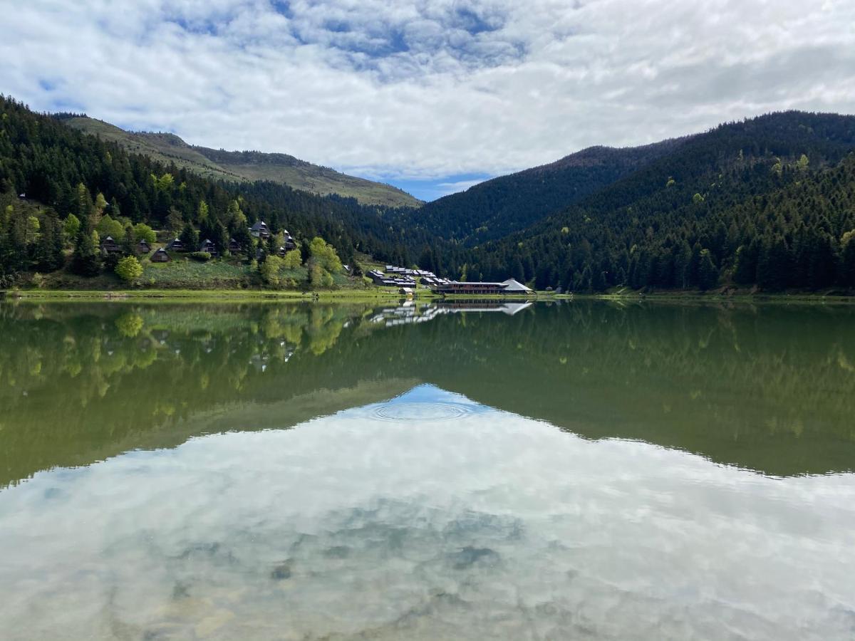 Gite Chaleureux Au Lac De Payolle Campan Buitenkant foto